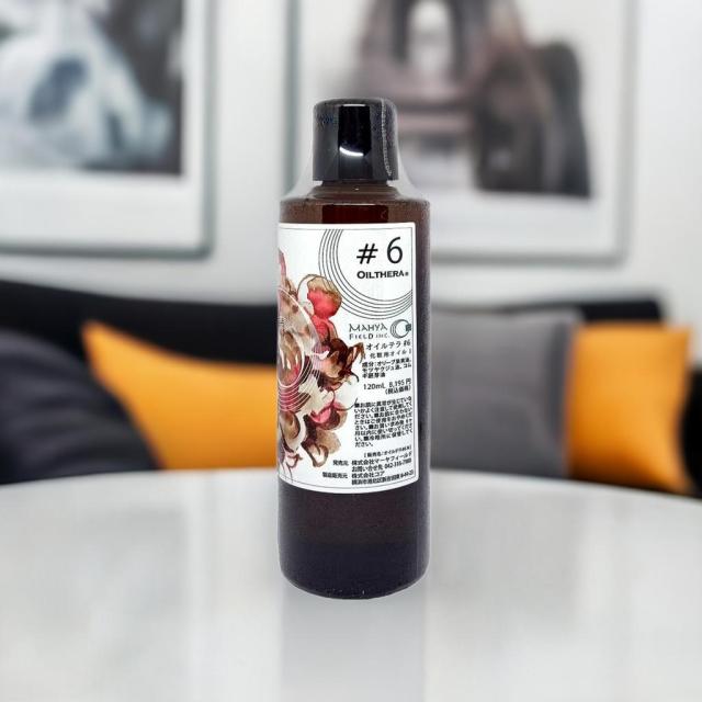 オイルテラ 6番 120mL◆2本セット ＃6 マッサージオイル マーヤフィールド 正規販売店 アーユルヴェーダ ホリスティック 腱 筋肉 肉離れ テニス肘 むくみ 没薬 ミルラ オイルテラ 6番 120mL◇2本セット ＃6 マッサージオイル マーヤ