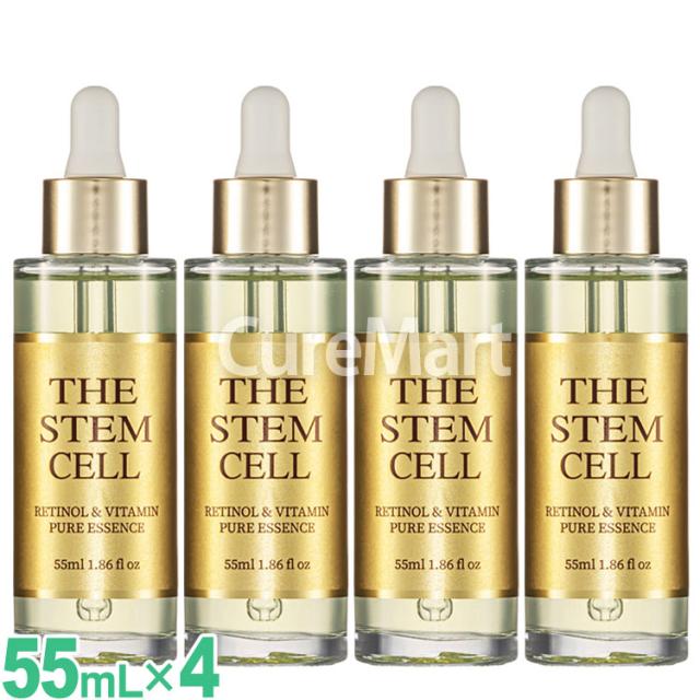 THE STEMCELL レチノール＆ビタミン ピュアエッセンス 55mL◇4本