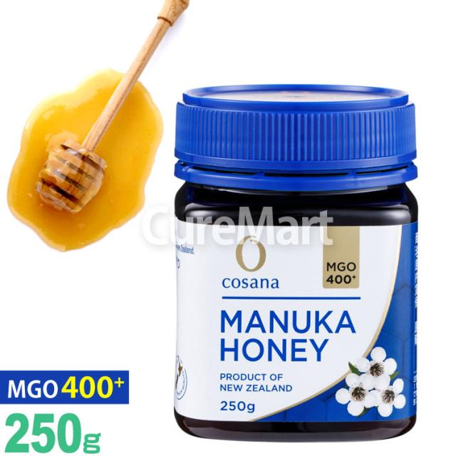 コサナ マヌカハニー MGO400+ 250g cosana マヌカハニー ュージーランド産はちみつ マヌカハチミツ MANUKA HONEYの通販は 7,020円