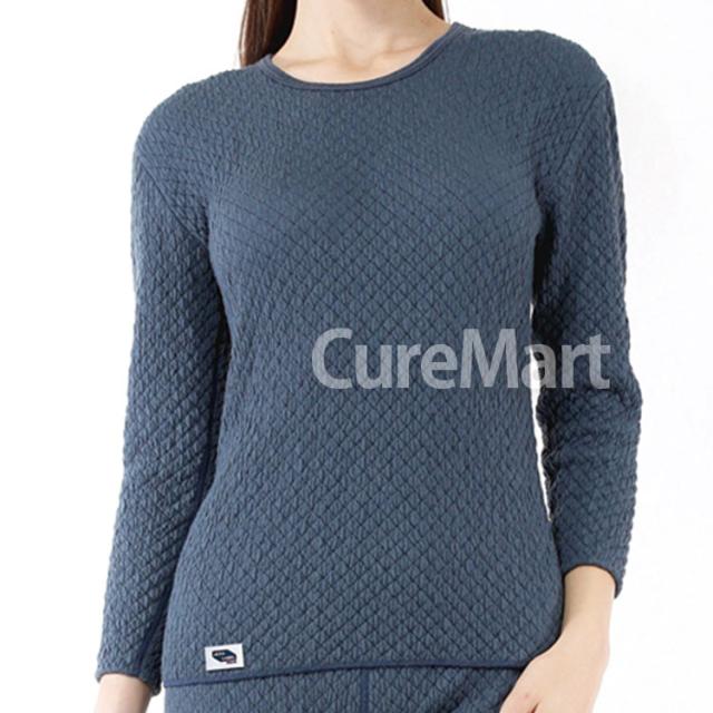 ひだまり チョモランマ 婦人用 長袖丸首インナー バスト79-101cm ポイント15倍 日本製 健繊 肌着 保温 インナー 防寒着 ダンロン サピウム 三重構造 女性 レディース ババシャツ 冷え症 冷え対策 JAXA LABEL付与商品 Qomolangma QMS 健繊 ひだまり チョモランマ 婦人用 長袖丸首インナー バスト79-101cm