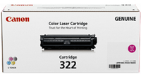 キヤノン カートリッジ322（CRG-322MAG）マゼンタ 純正トナー (LBP9650Ci, LBP9510C, LBP9600C, LBP9500C, LBP9200C, LBP9100C, LBP9100CS 対応)