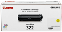キヤノン カートリッジ322（CRG-322YEL）イエロー 純正トナー (LBP9650Ci, LBP9510C, LBP9600C, LBP9500C, LBP9200C, LBP9100C, LBP9100CS 対応)