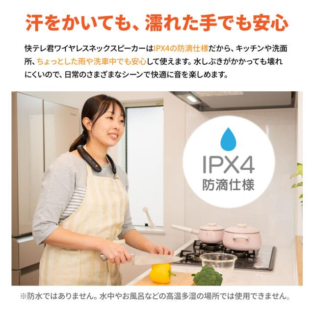 OTOMS ワイヤレスネックスピーカー VS-N300 快テレ君 ネックスピーカーN300 - オトモア（株）公式ホームページ