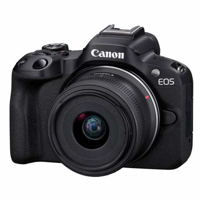 【新品】Canon EOS R50 RF-S18-45 IS STM レンズキット ブラック【即日発送、土、祝日発送】【送料無料】