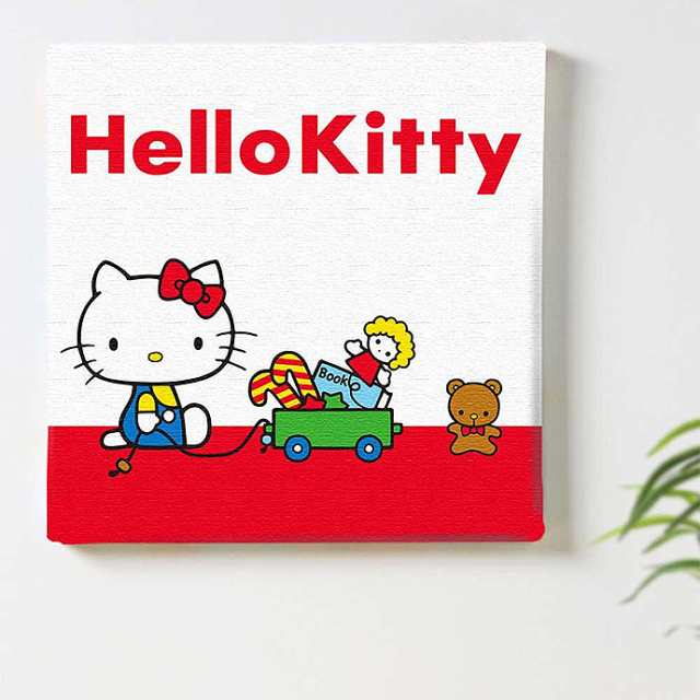 ハローキティ デザイン アートパネル 日本製 Hello Kitty イラスト ファブリックパネル インテリア アート 1人暮らし ファミリーの通販はau Pay マーケット ラウムリンド