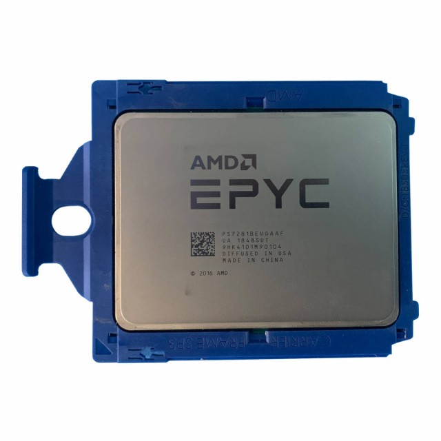 AMD EPYC 7281 16C 2.1GHz 2.7GHz 32MB Socket SP3 2P DDR4-2666 155/170W 中古