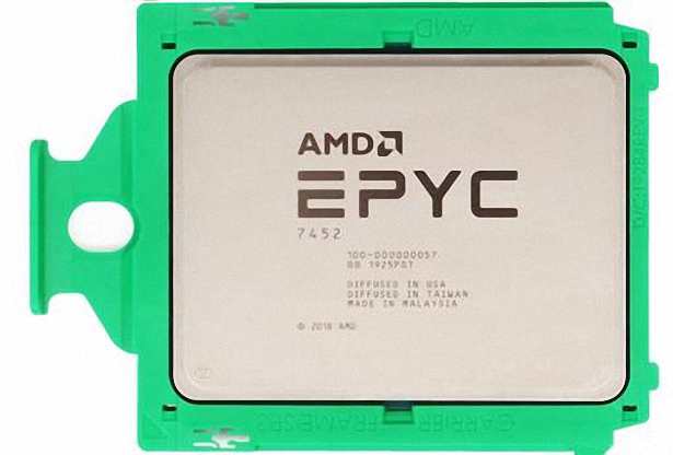 AMD EPYC 7452 32C 2.35GHz 3.35GHz 128MB Socket SP3 2P 155W 中古