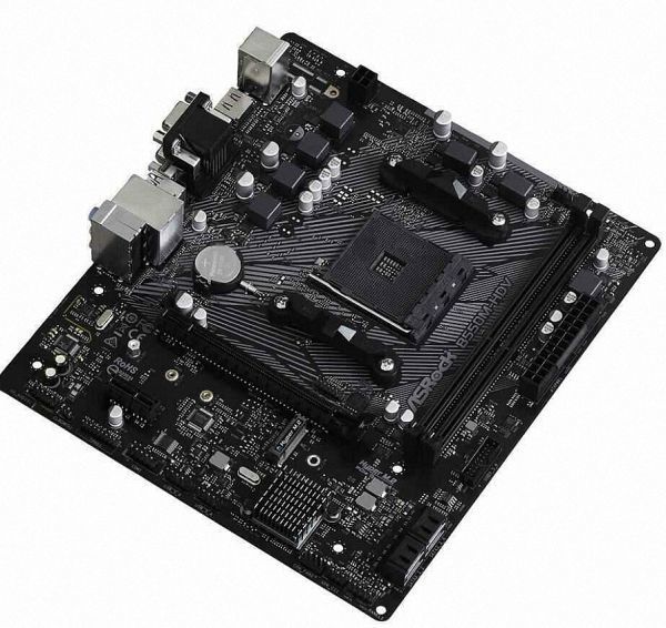 ASRock B550M-HDV AM4 AMD B550 SATA 6Gb/s Micro ATX AMD Motherboard_1