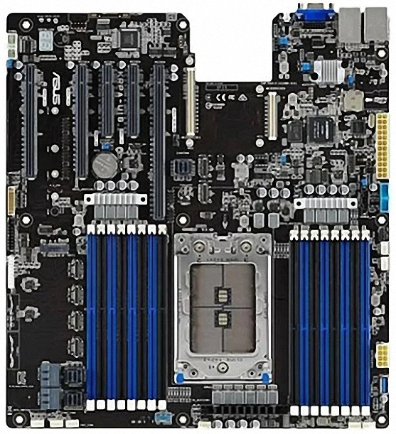 ASUS KRPA-U16 AMD EPYC 7003&7002 LGA4094 SSIEEB Socket SP3 Motherboard 中古_1