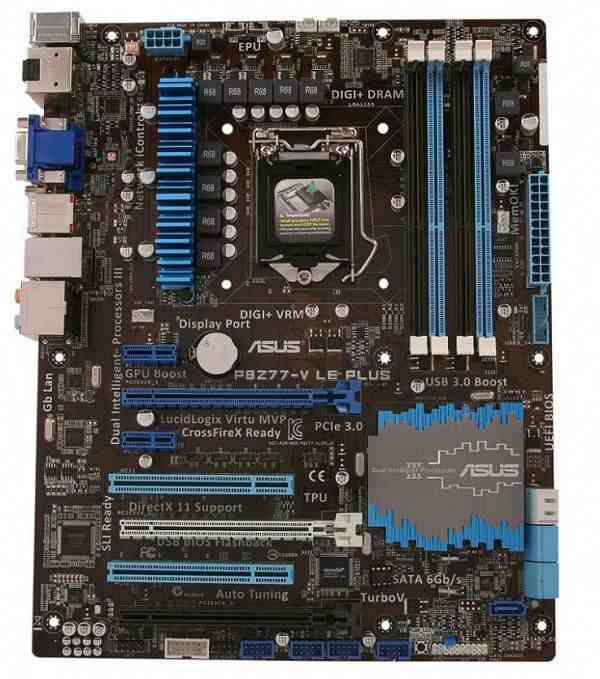 ASUS P8Z77-V LE PLUS LGA 1155 Intel Z77 HDMI SATA 6Gb s