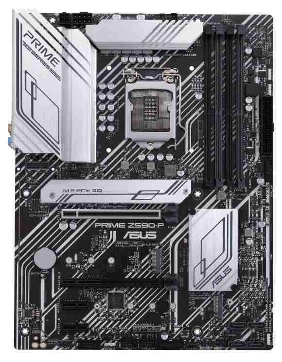 ASUS PRIME Z590-P LGA 1200 Intel Z590 SATA 6Gb/s DDR4 ATX Intel Motherboard 中古