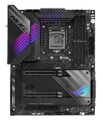 ASUS ROG MAXIMUS XIII HERO LGA 1200 Intel Z590 WiFi 6E PCIe 4.0 DDR4 5333+ ATX Motherboard 中古