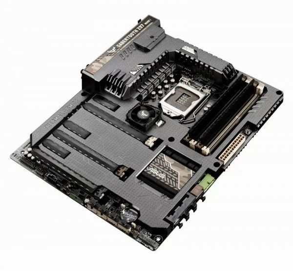 ASUS SABERTOOTH Z97 MARK1 LGA 1150 Intel Z97 HDMI SATA 6Gb/s USB 3.0 ATX Intel Motherboard 中古