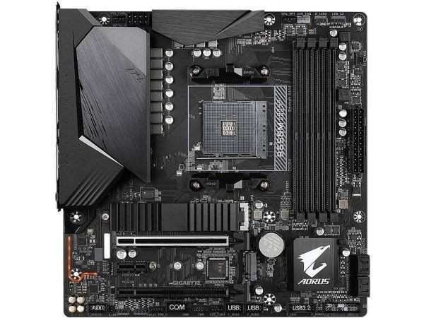 GIGABYTE B550M AORUS PRO-P AM4 AMD B550 SATA 6Gb/s Micro ATX AMD Motherboard 中古