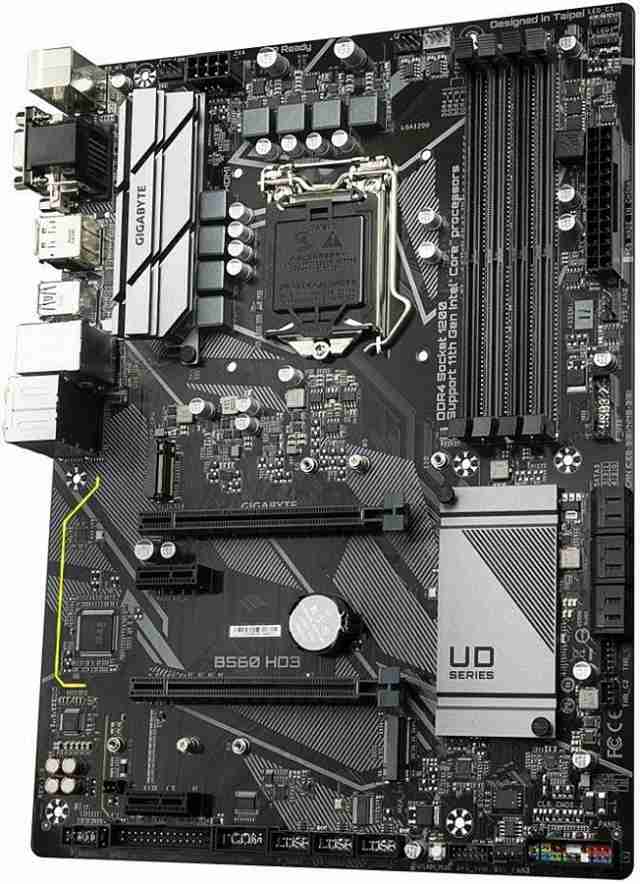 GIGABYTE B560 HD3 LGA 1200 Intel B560 SATA 6Gb/s ATX Intel Motherboard 中古