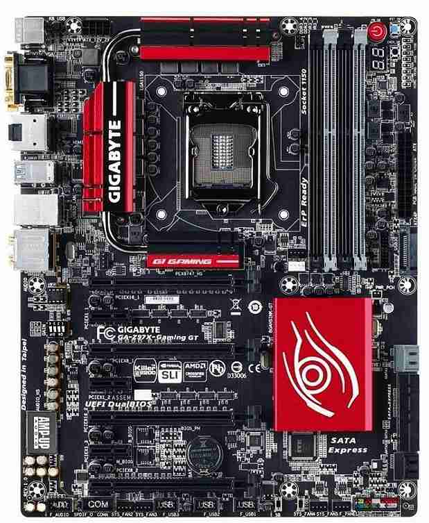 GIGABYTE G1 GAMING Z97X GAMING GT LGA 1150 Intel Z97 HDMI SATA 6Gb/s USB 3.0 ATX Intel Motherboard 中古