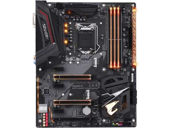 GIGABYTE Z370 AORUS UlTRA GAMING (rev. 1.0) LGA 1151 (300 Series) Intel Z370 HDMI SATA 6Gb/s USB 3.1 ATX Intel Motherboard 中古