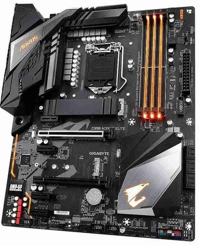 GIGABYTE Z390 AORUS ELITE LGA 1151 (300 Series) Intel Z390 SATA 6Gb/s ATX Intel Motherboard 中古