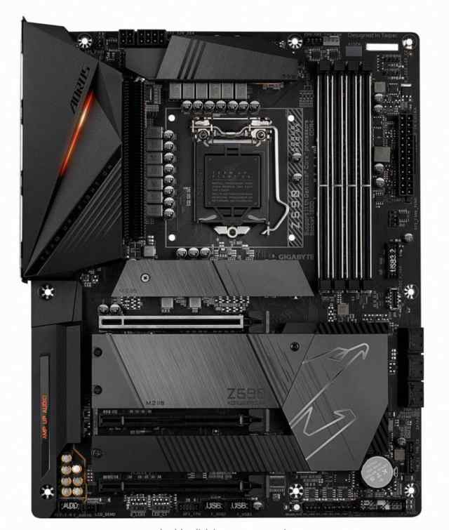 GIGABYTE Z590 AORUS PRO AX LGA 1200 Intel Z590 ATX Motherboard 中古