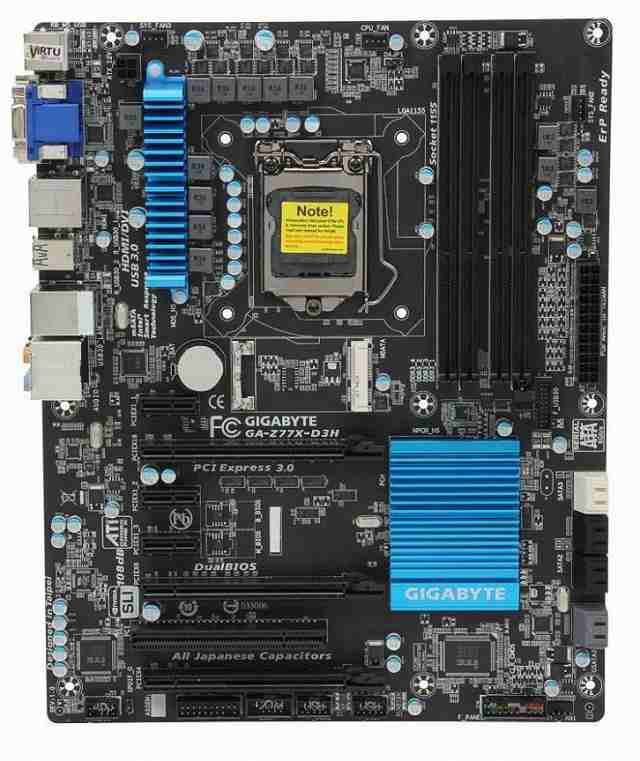 GIGABYTE　ATXマザーボード GA-Z77X-D3H