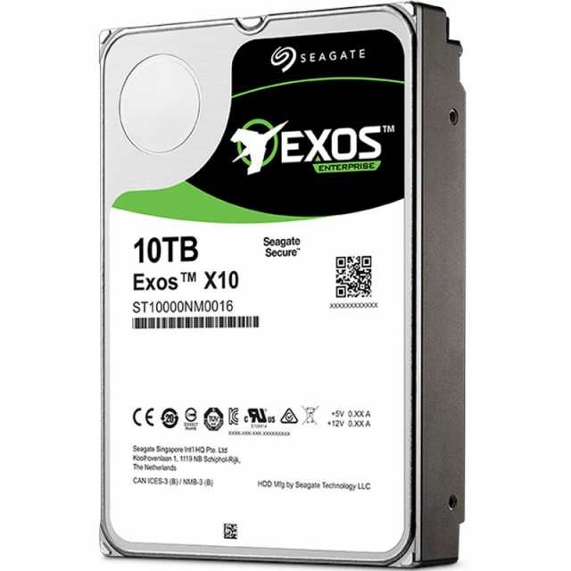 HDD SEAGATE ST10000NM0016 10TB 3.5インチ 7200rpm 6Gb s SATA3 SATA