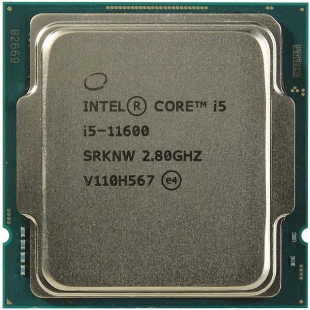 Intel Core i5-11600 SRKNW 6C 2.8GHz 12MB 65W LGA1200 CM8070804491513 中古