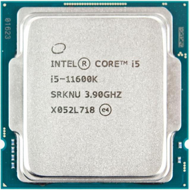 Intel Core i5-11600K SRKNU 6C 3.9GHz 12MB 125W LGA1200 CM8070804491414 中古