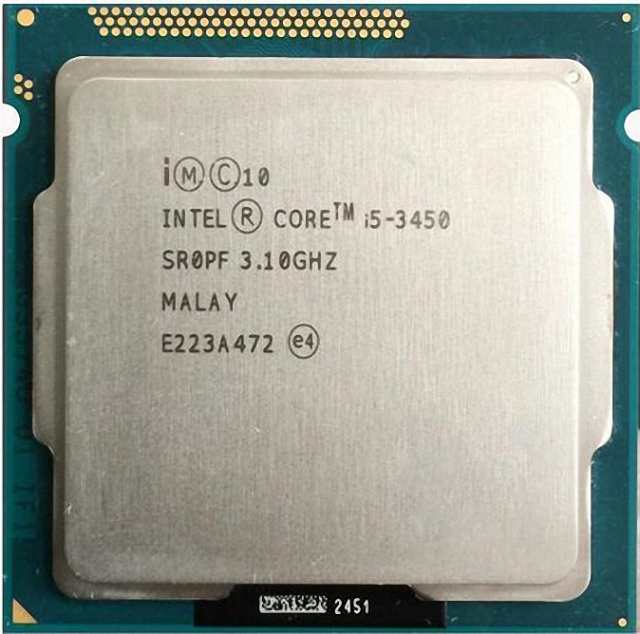 Intel Core i5-3450 SR0PF 4C 3.1GHz 6MB 77W LGA1155 CM8063701159406