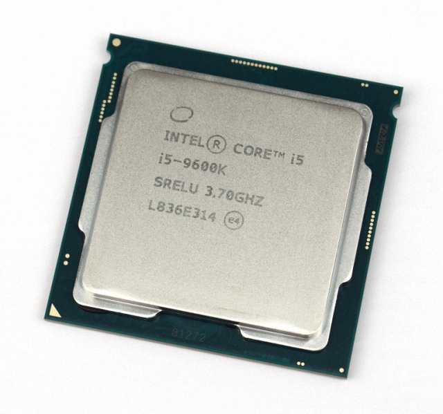 Intel Core i5-9600K SRELU 6C 3.7GHz 9MB 95W LGA1151 BX80684I59600KF 中古