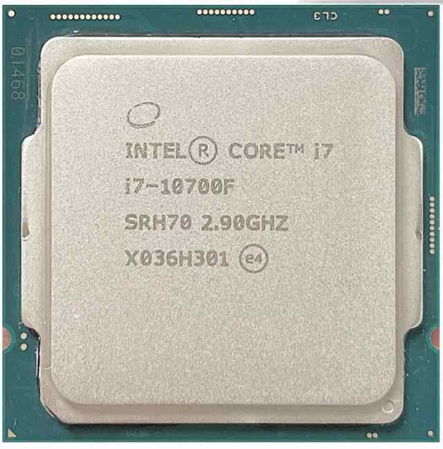 Intel Core i7-10700F SRH70 8C 2.9GHz 16MB 65W LGA1200 中古