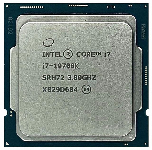Intel Core i7-10700K SRH72 8C 3.8GHz 16MB 125W LGA1200 中古の通販 
