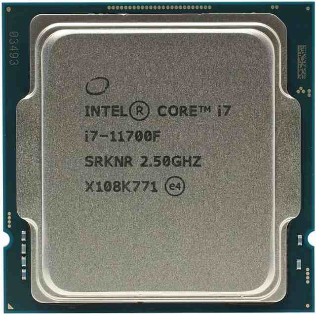 Intel Core i7-11700F SRKNR 8C 2.5GHz 16MB 65W LGA1200 CM8070804491213 中古