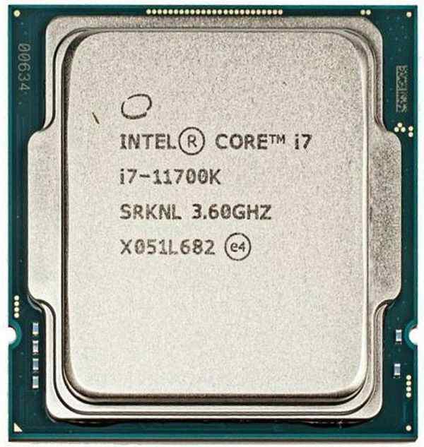 Intel Core i7-11700K SRKNL 8C 3.6GHz 16MB 125W LGA1200