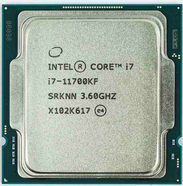 Intel Core i7-11700KF SRKNN 8C 3.6GHz 16MB 125W LGA1200 中古