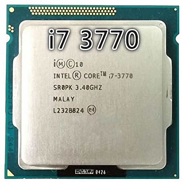 Core i7 3770　3.4GHz LGA1155　SR0PK