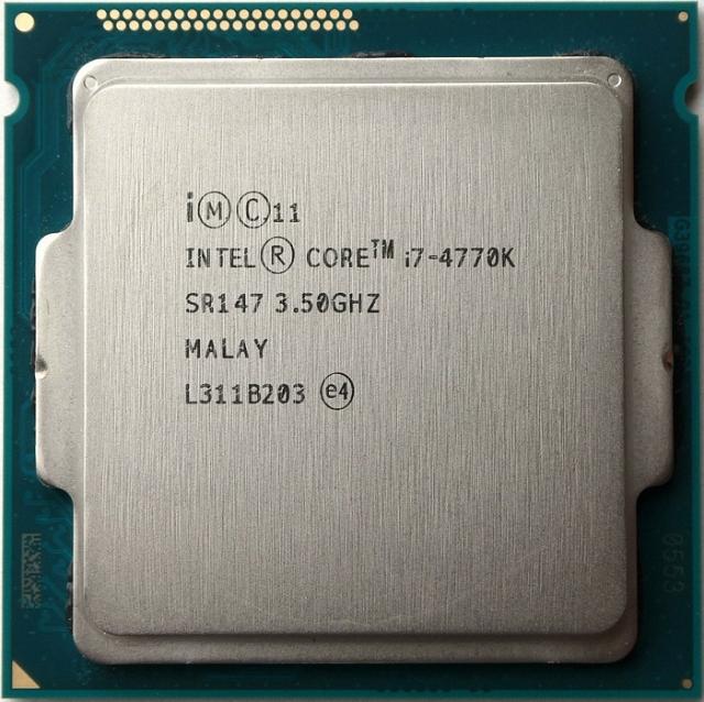 Intel Core i7-4770K SR147 4C 3.5GHz 8MB 84W LGA1150
