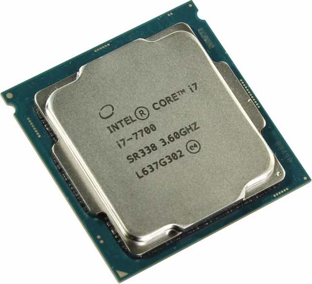 Intel CPU core i7-7700 SR 338 3.60GHz - PCパーツ