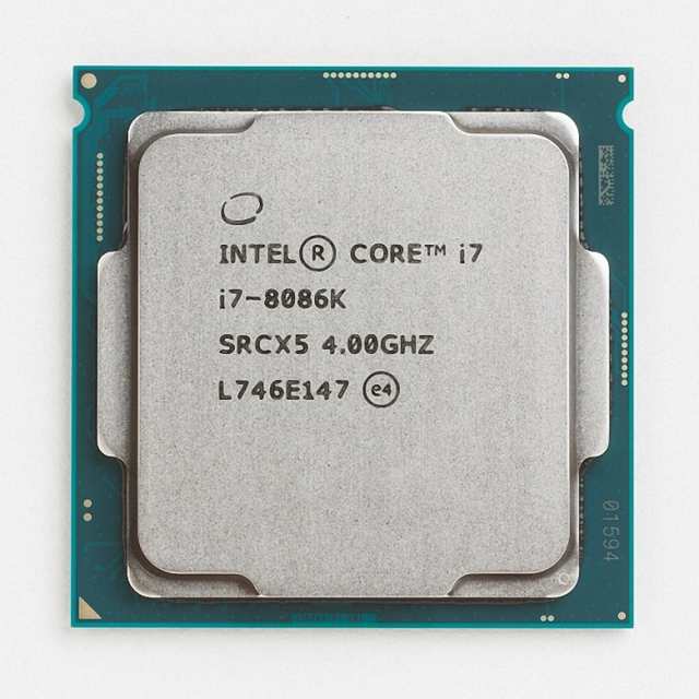 Intel Core i7-8086K SRCX5 6C 4GHz 12MB 95W LGA1151 中古