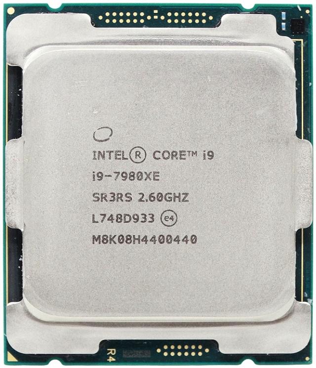 Intel Core i9-7980XE SR3RS 18C 2.6GHz 24.75MB 165W LGA2066 中古