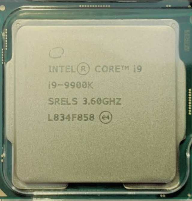 Intel Core i9 9900K SRELS CPU 動作確認済みスマホ・タブレット・パソコン