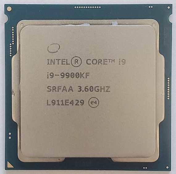 Intel Core i9-9900KF SRFAA 8C 3.6GHz 16MB 95W LGA1151 中古 - 中古