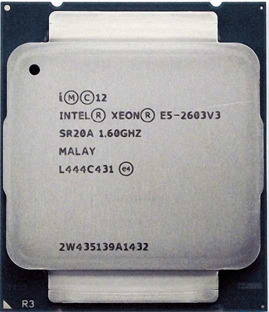 Intel Xeon E5-2603 v3 SR20A 6C 1.6GHz 15MB 85W LGA2011-3 DDR4-1600