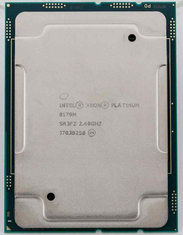 Intel Xeon Platinum 8179M SR3FZ 26C 2.4GHz 3.0/3.5GHz 35.75MB 240W LGA3647 DDR4-2666