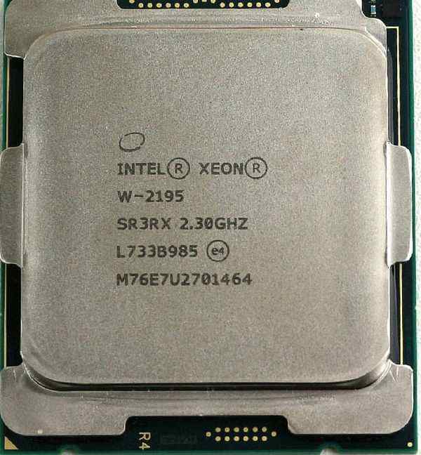 Intel Xeon W-2195 SR3RX 18C 2.3GHz 24.75MB 140W LGA2066 DDR4-2666