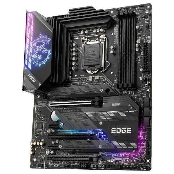 MSI MPG Z590 GAMING EDGE WIFI LGA 1200 Intel Z590 SATA 6Gb/s Intel Motherboard 中古