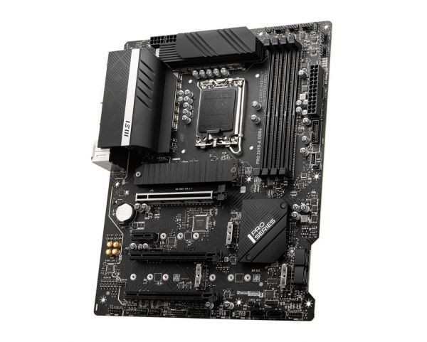 MSI PRO Z690-A DDR4 LGA 1700 Intel Z690 SATA 6Gb/s ATX Intel Motherboard 中古