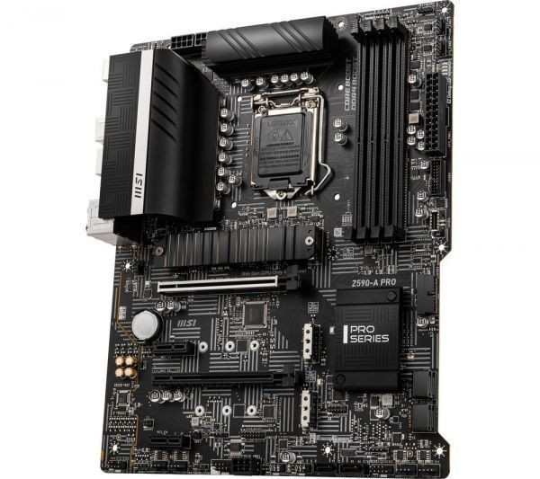 MSI Z590-A PRO LGA 1200 Intel Z590 SATA 6Gb/s ATX Intel Motherboard 中古