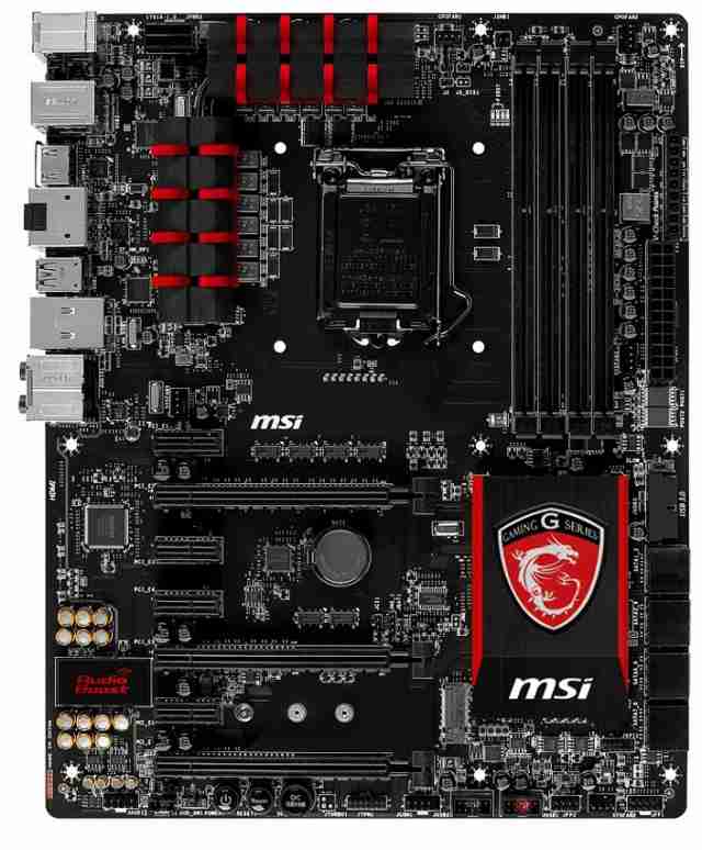 MSI Z97 Gaming 7 LGA 1150 Intel Z97 HDMI SATA 6Gb/s USB 3.0 ATX Intel Motherboard 中古