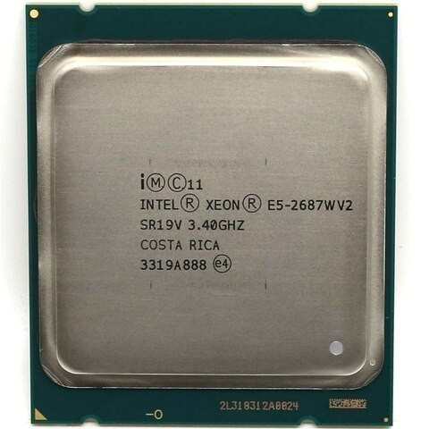 2個セット Intel Xeon E5-2687W v2 SR19V 8C 3.4GHz 25MB 150W LGA2011 DDR3-1866 中古