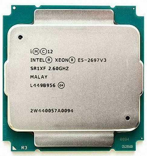 2個セット Intel Xeon E5-2697 v3 SR1XF 14C 2.6GHz 35MB 145W LGA2011